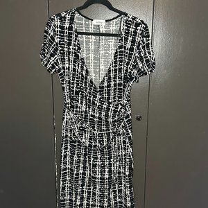KAILEIGH Quinn Knit Wrap Dress